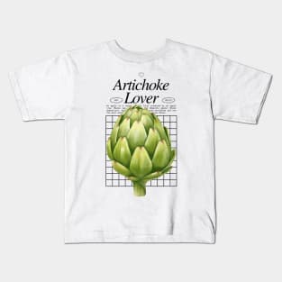 Artichoke Lover - Vegetable Addict - Gardener Kids T-Shirt